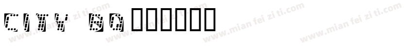 City BQ字体转换